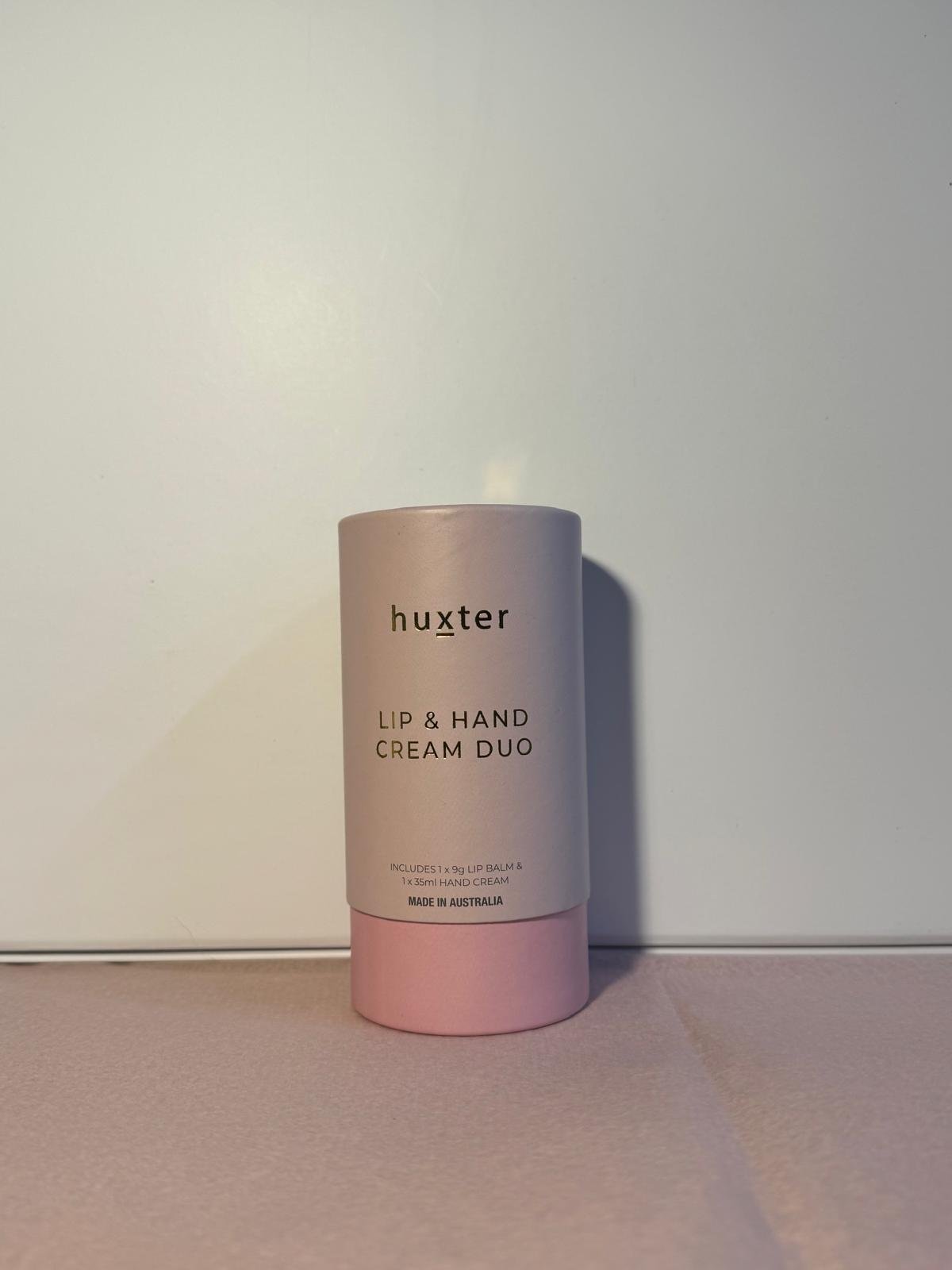 Huxter Lip & Hand Cream duo