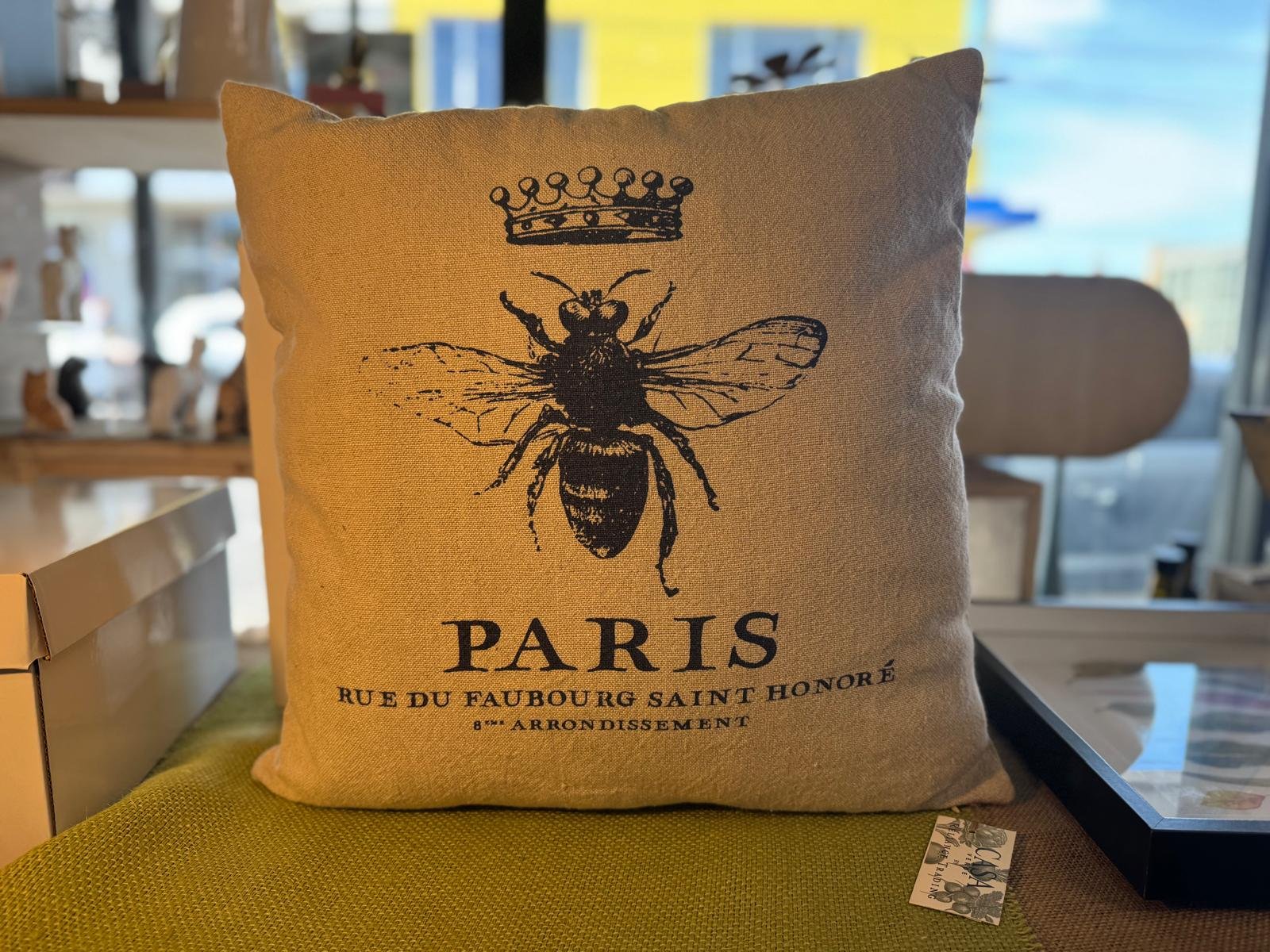 Vintage Floral Etching Pillow - Image 3